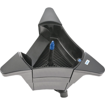 Oath fish pond surface skimmer swimming pool koi fish pond surface suction filter foam garbage leaf collector