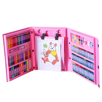 Childrens painting set school supplies brushes painting tool set primary school student watercolor pen stationery learning gift box