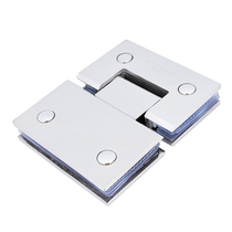 304 stainless steel bathroom clip frameless glass door hinge bathroom shower room hinge frameless door 180 degree folding