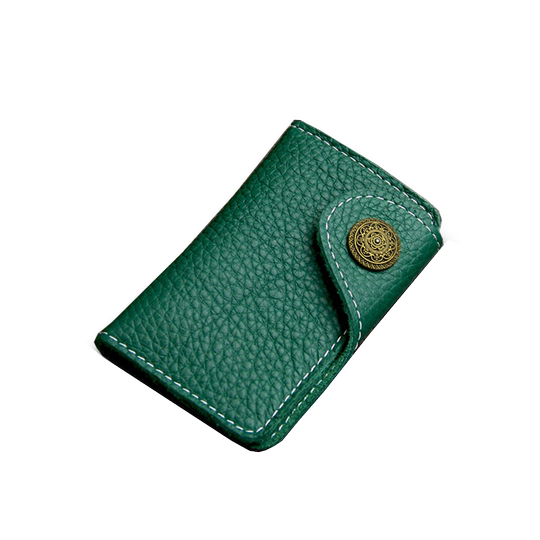 Pilaoduo vintage first layer cowhide leather key bag