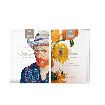 Van gogh art playing cards huiqi flower cut Van gogh art playing cards huiqi flower cut
