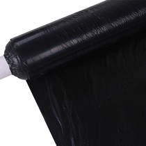Black mulch film weeding film agricultural thickened plastic film black film insulation and moisturizing vegetable greenhouse planting and seedling black film