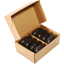 Ming Teng Master Oval Massage Stone Heated Stone Hot Compress Stone Beauty Salon Back Leg Massage Stone 8-piece Set