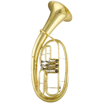 Jinbao flat key euphonium B flat euphonium instrument lacquer gold JBBR-1211