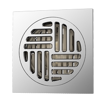 Jomoo bathroom floor drain sewer anti-odor cover artifact inner core 40-tube washing machine anti-overflow copper chrome-plated joint