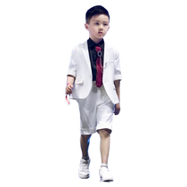 Children Suits Suit Summer Host Boy Little West Suit Flowers Childrens Birthday Gown Boy Piano Plays Out