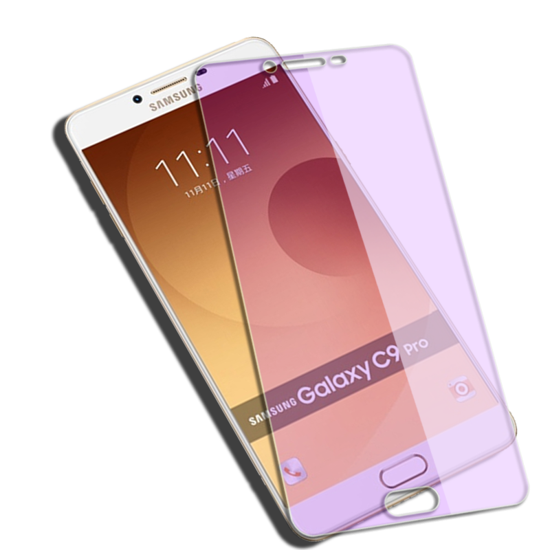 适用三星Galaxy C9/C9Pro钢化膜SM-C9000/C9008全屏覆盖C900F防爆玻璃膜