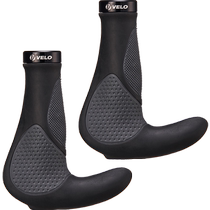 VELO mountain bike handlebar cover bicycle handlebar cover silicone bicycle handlebar gloves deputy handle horn accessories 1185
