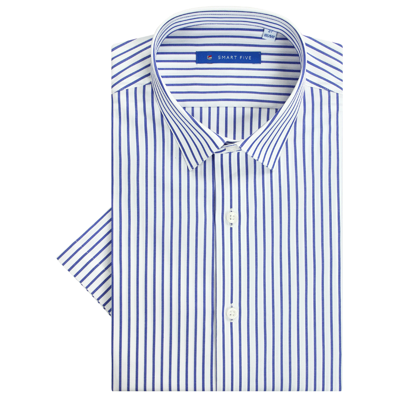 Xinjiang cotton thin breathable business formal short-sleeved shirt