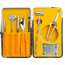 Sheli crab eight-piece home crab-eating and hairy crab special tool set crab claws clips scissors crab peeling artifact