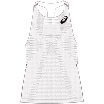Diamond League Athletics Elite Arthur Asics Marathon Conserve Super Sweat Speed Dry Wind Tunnel Vest