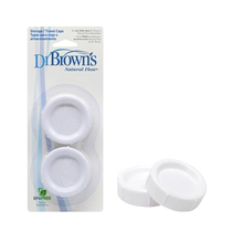 Dr. Browns leak-proof lid is easy to carry when going out. Wide-mouth bottle leak-proof lid (2 blister packs) No 680