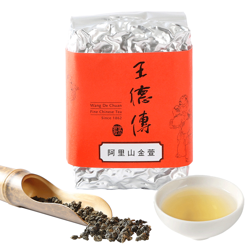 王徳傳　wang de chuan 阿里山金萱　150g+30g 王徳傳 wang de chuan 阿里山金萱 150g+30g 王德傳（Wang De