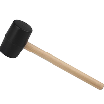 Sheet metal rubber hammer does not damage car paint surface installation leather hammer decoration floor tile marble installation tool