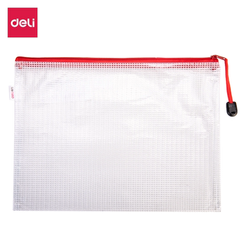 Folder thickened student test paper grid zipper bag