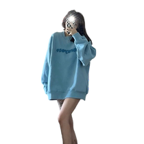 Fall method Minus Age High Cold Van Chic Lake Blue Necropolis Womens Original Juku Style Under the Missing Clot Blouse