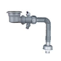 Submarine kitchen sink drain pipe accessories sink sink drain set pool sewer pipe