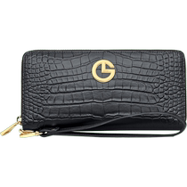 Goldlion Wallet Handbag 2024 New Simple Clutch Womens Fashion Womens Wallet Long Wrist Bag