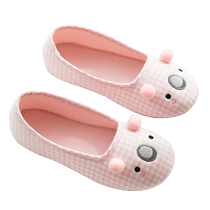 Confinement shoes spring and autumn bag heel breathable soft-soled maternity shoes non-slip cute summer thin indoor thick-soled postpartum shoes