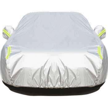 All-season glass front cover with cotton velvet for convenient snow protection