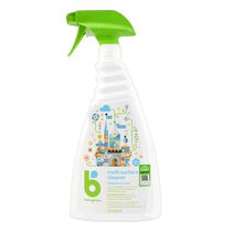 Babyganics multifunctional household cleaning liquid unscented 946ml for babies and children