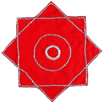 Dance handkerchiefs flower linen handkerchiefs grade examination adult and children square dance yangko dance two-person turn octagonal scarf pair