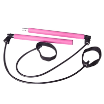 Pilates bar multifunctional fitness bar yoga Pilates equipment home elastic exercise training hip tension rope