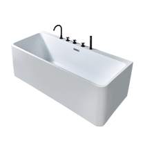 Acrylic bathtub household adult double small apartment independent family bathtub surfing 1 21 8 meters