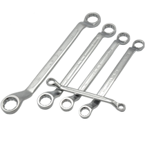 Weida chrome-plated plum blossom wrench double-ended wrench plum blossom open dual-purpose wrench auto repair wrench plum blossom socket wrench