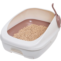 Jialezi Cat Litter Basin Large Semi-enclosed Toilet Double-layer Dry and Wet Zeolite Cat Litter Special Consumables Original Import