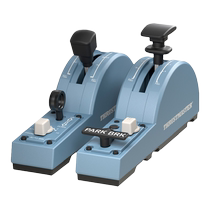 Thrustmaster TCA Airbus flap spoiler Microsoft simulated flight joystick A320 civil aviation aircraft simulator throttle joystick pilot Thrustmaster thrustmaster