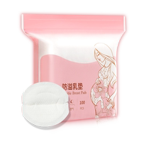 Anti-overflow breast pads summer thin style lactation disposable thin breathable breast pads breast pads love postpartum breast pads