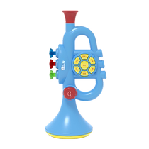 Polaroid trumpet toy childrens trumpet can play musical instrument 3-year-old boy girl baby trumpet music gift