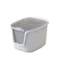 Net easy to choose totally and totally multifunctional cat litter basin cat toilet big space to deodorize and anti-splash kitty supplies