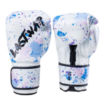 LAST WAR splash ink boxing gloves for women Sanda training sandbags professional boxing gloves Muay Thai fighting adult boxing gloves
