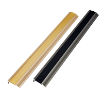 Thickened L-shaped aluminum alloy stair anti-slip strip kindergarten step edge strip step edge strip right-angle corner strip