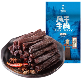科尔沁牛肉干手撕风干牛肉干内蒙古特产零食手撕牛肉独立包装健身