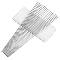 304 barbecue skewers stainless steel round skewers mutton skewers barbecue iron skewers grilling needle tools supplies barbecue skewers household