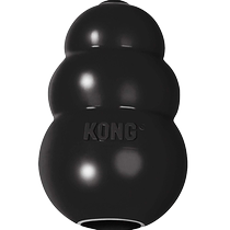 KONG dog food leakage toy rubber gourd strengthens bite resistance for large dogs to grind teeth and relieve boredom pet enrichment educational toy