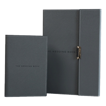 Photo studio photo album production high-end wedding photo book customization wedding photos intensively edited into the album custom-made with pictures