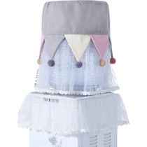 Universal water dispenser cover dust cover high-end water dispenser bucket cover home water dispenser cover dust cover lace European style simple