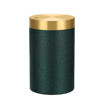 Household toothpick barrel personalized creative brass toothpick box hotel home Chinese toothpick jar portable custom toothpick barrel