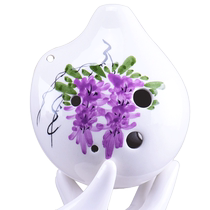 Ocarina 6-hole alto C key professional performance short-mouth six-hole ac beginner entry-level childrens student Tao Xun musical instrument