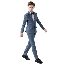 Childrens suit suit 2024 new handsome flower girl dress boy host suit boy piano performance suit