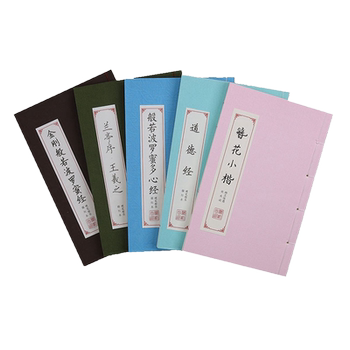 Primary school calligraphy practice book adult calligraphy practice book
