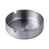 Ashtrays Home Living Room Ashtrays Anti-Fly Ash Stainless Steel Ashtray Creative Living Room Personality Trend Ins wind