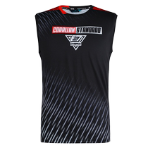 Kolian South Korea imported badminton suit mens sleeveless summer breathable quick-drying sports basketball training suit
