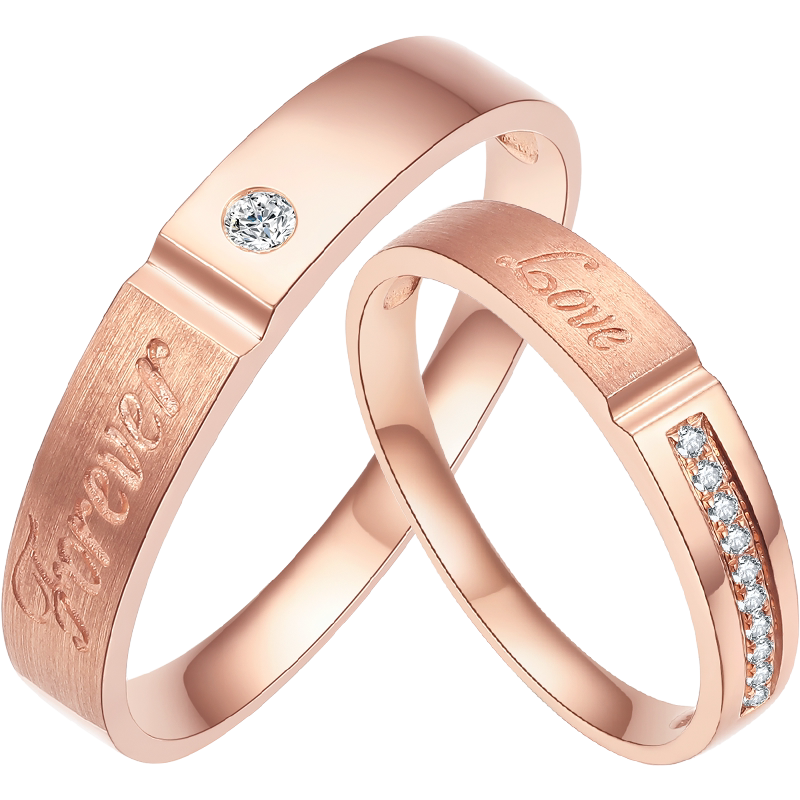 Saturday blessing 18k diamond ring is brilliant and can be customized