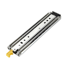 Yenuo heavy-duty slide rail 76mm wide slide guide rail load-bearing cabinet drawer track RV rail industrial guide rail