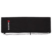 Huizhier badminton racket bag portable protective storage racket set badminton bag backpack 2 pieces in 1 velvet cover cloth bag